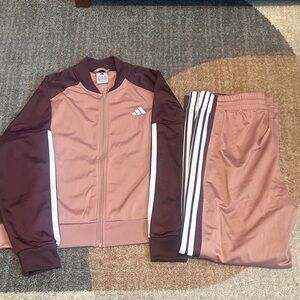 Adidas Mauve Tracksuit